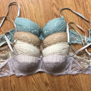 4 Lace Bras